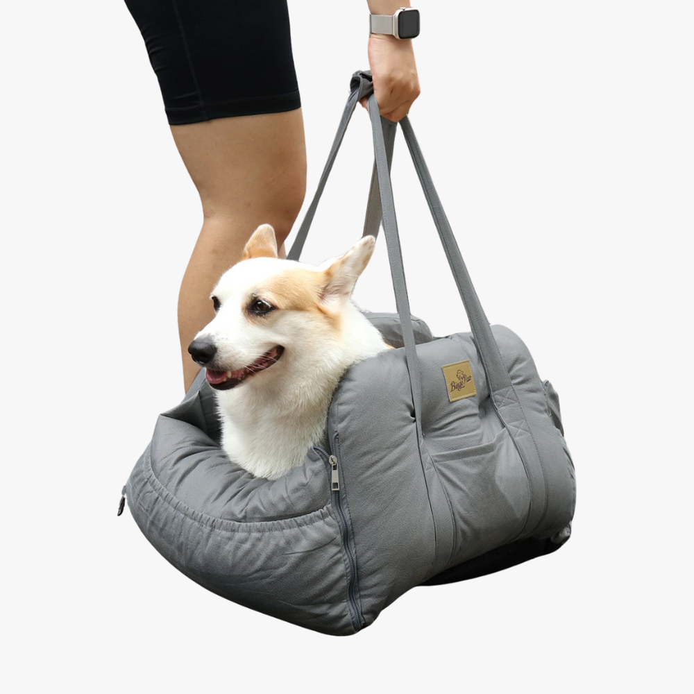 panier-pour-chien-portable-pour-voiture-gris-sac