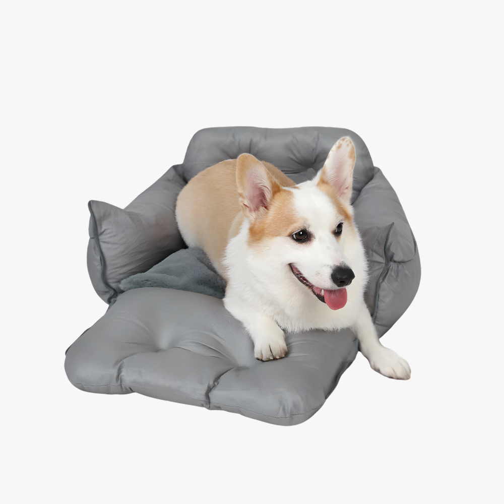 panier-pour-chien-portable-pour-voiture-gris-sol