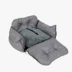 panier-pour-chien-portable-pour-voiture-gris-vide