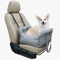 panier-pour-chien-portable-pour-voiture-gris