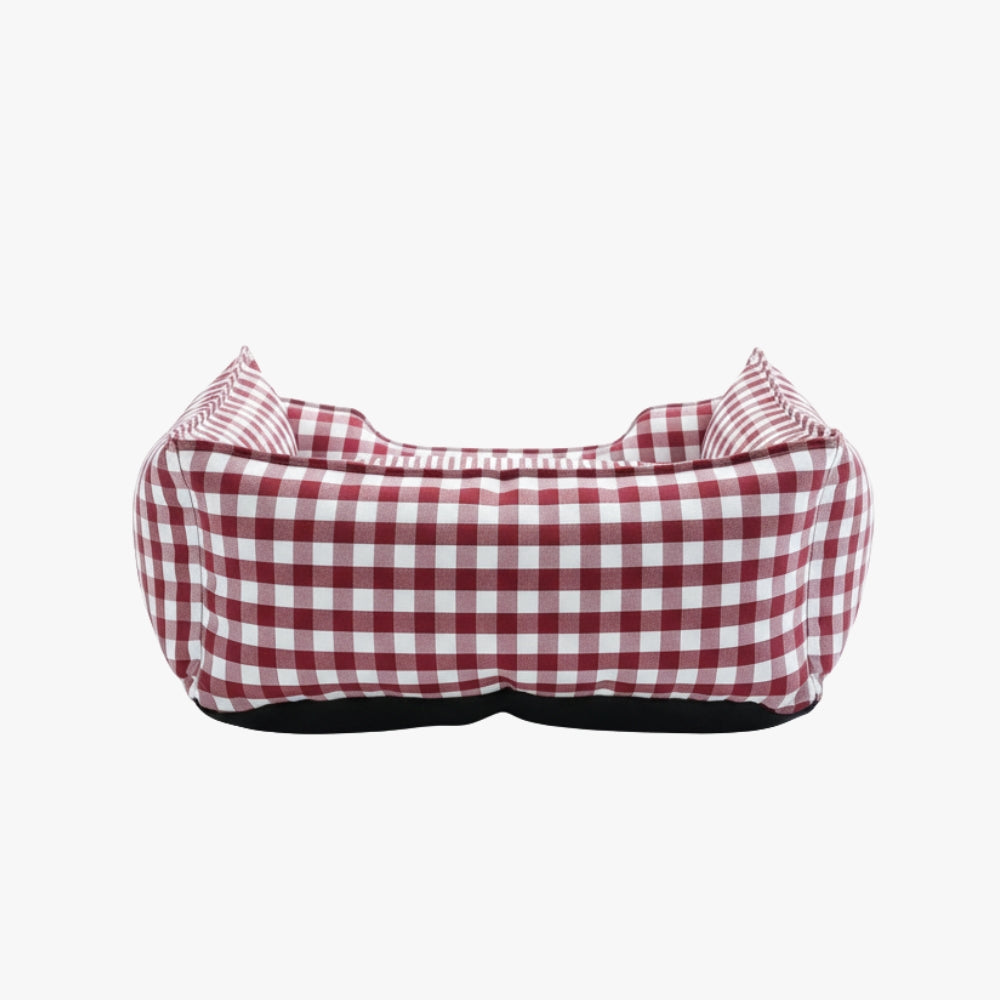panier-pour-chien-rectangle-a-carreaux-rouges-blancs-dos