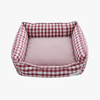 panier-pour-chien-rectangle-a-carreaux-rouges-blancs-top