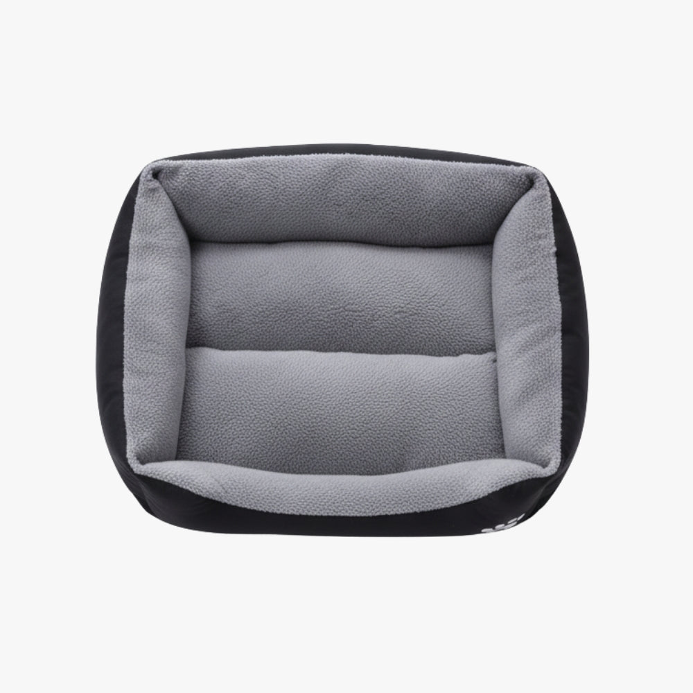 panier-pour-chien-rectangulaire-noir-dessus