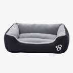 panier-pour-chien-rectangulaire-noir-face