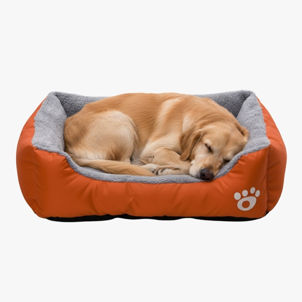 panier-pour-chien-rectangulaire-orange