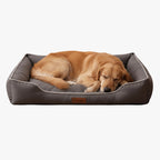 panier-pour-chien-rectangulaire-resistant-gris