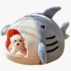 panier-pour-chien-requin-bleu-igloo