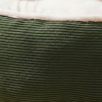 panier-pour-chien-rond-vert-closeup