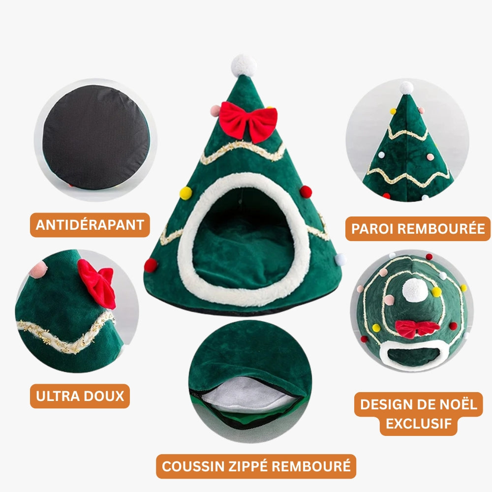 panier-pour-chien-sapin-de-noel-points-forts