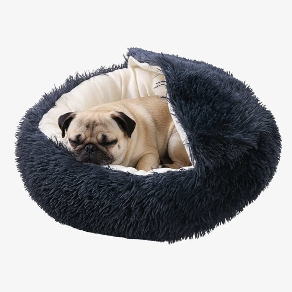 panier-pour-chien-semi-ferme-noir