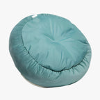 panier-pour-chien-semi-ferme-orthopedique-vert-dessous