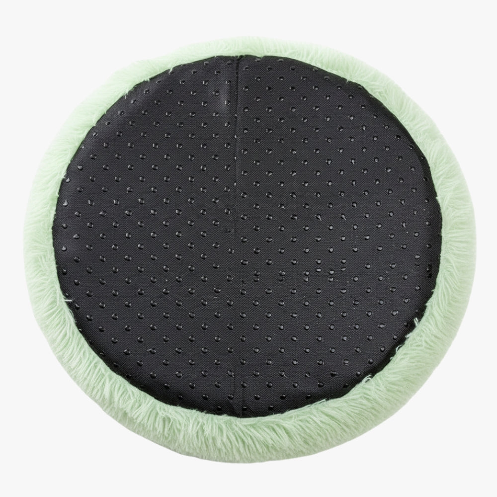 panier-pour-chien-semi-ferme-vert-dessous