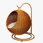 panier-pour-chien-tresse-suspendu-cote