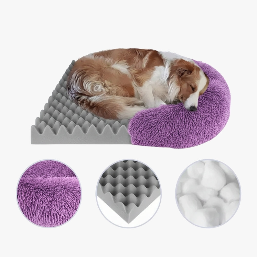 panier-pour-chien-violet-en-fourrure-orthopedique