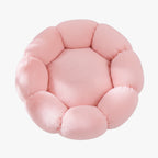 panier-pour-petit-chien-en-forme-de-fleur-rose-dessus