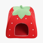 panier-pour-petit-chien-en-forme-de-fraise-rouge-dessus