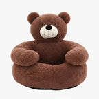 panier-pour-petit-chien-en-forme-ours-face