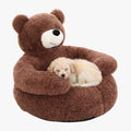 panier-pour-petit-chien-en-forme-ours-marron