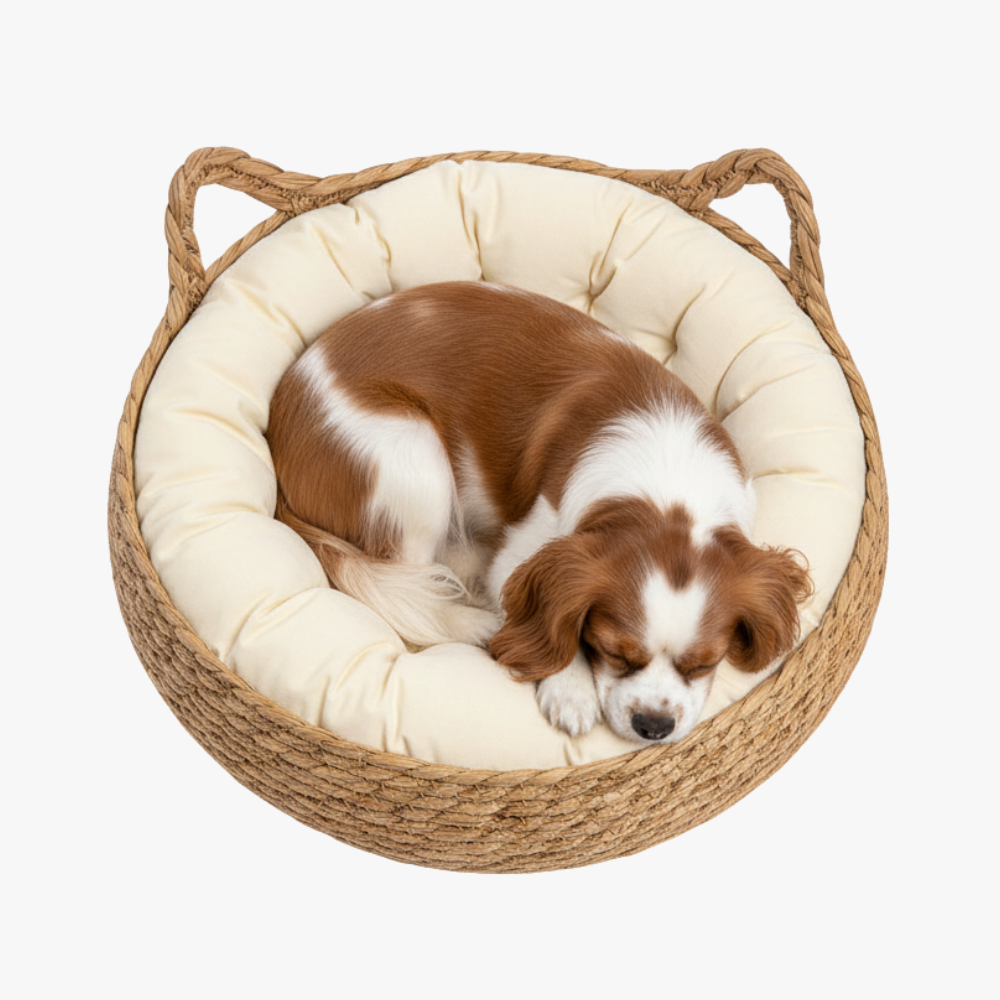 panier-pour-petit-chien-en-rotin-dessus