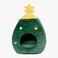 panier-pour-petit-chien-igloo-sapin-de-noel-face