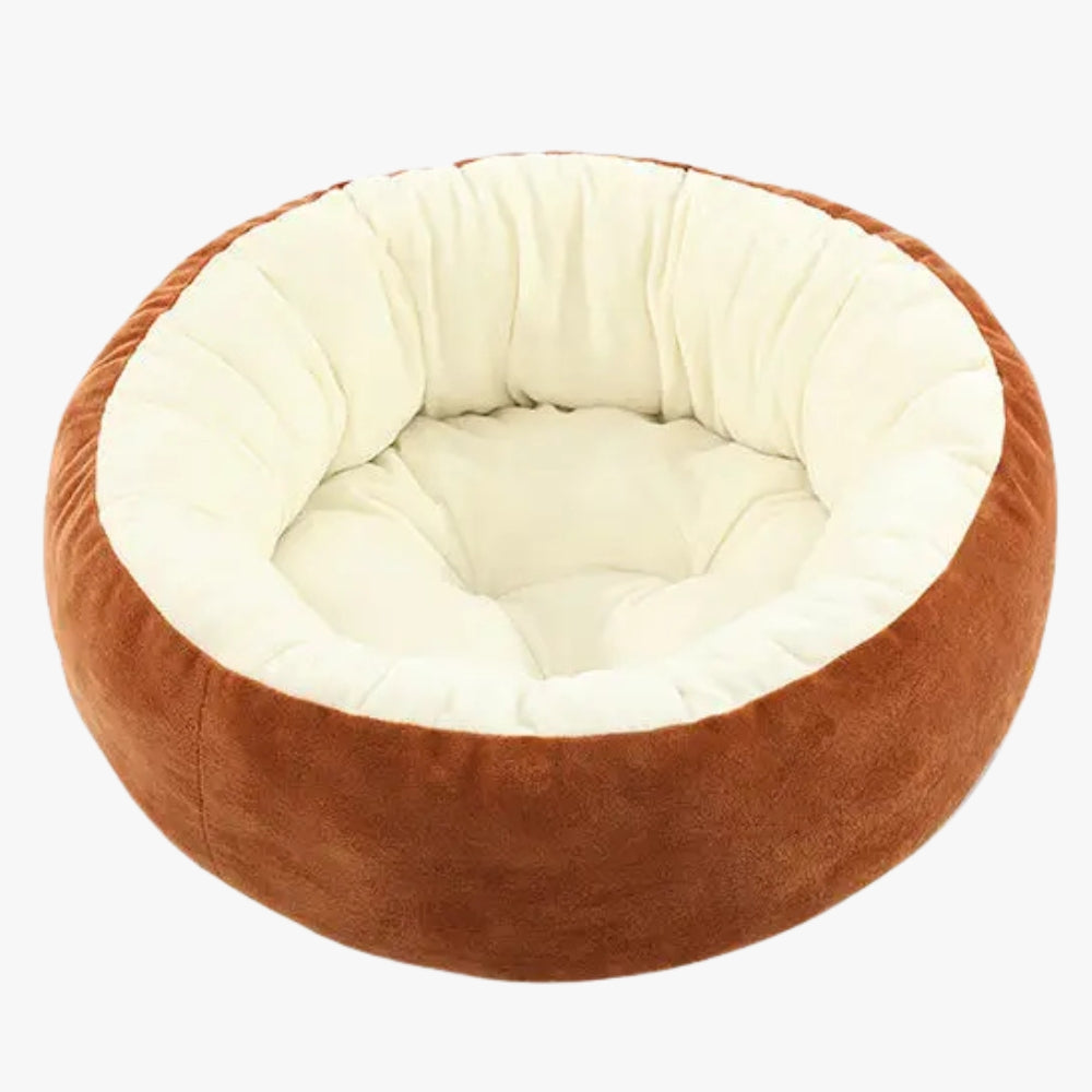 panier-pour-petit-chien-marron-vide