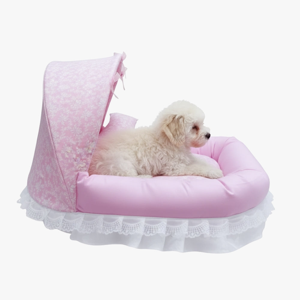 panier-pour-petit-chien-rose-a-dentelle-cote