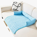 panier-rafraichissant-pour-chien-bleu-canape
