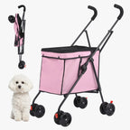 poussette-pour-chien-15-kg-rose