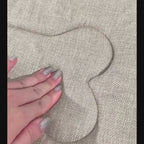 Tapis pour Chien Beige