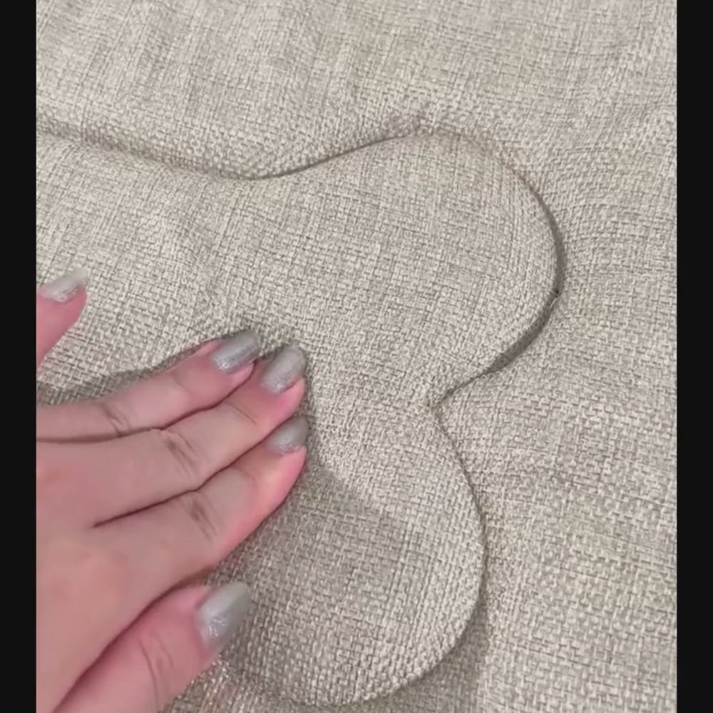 Tapis pour Chien Beige