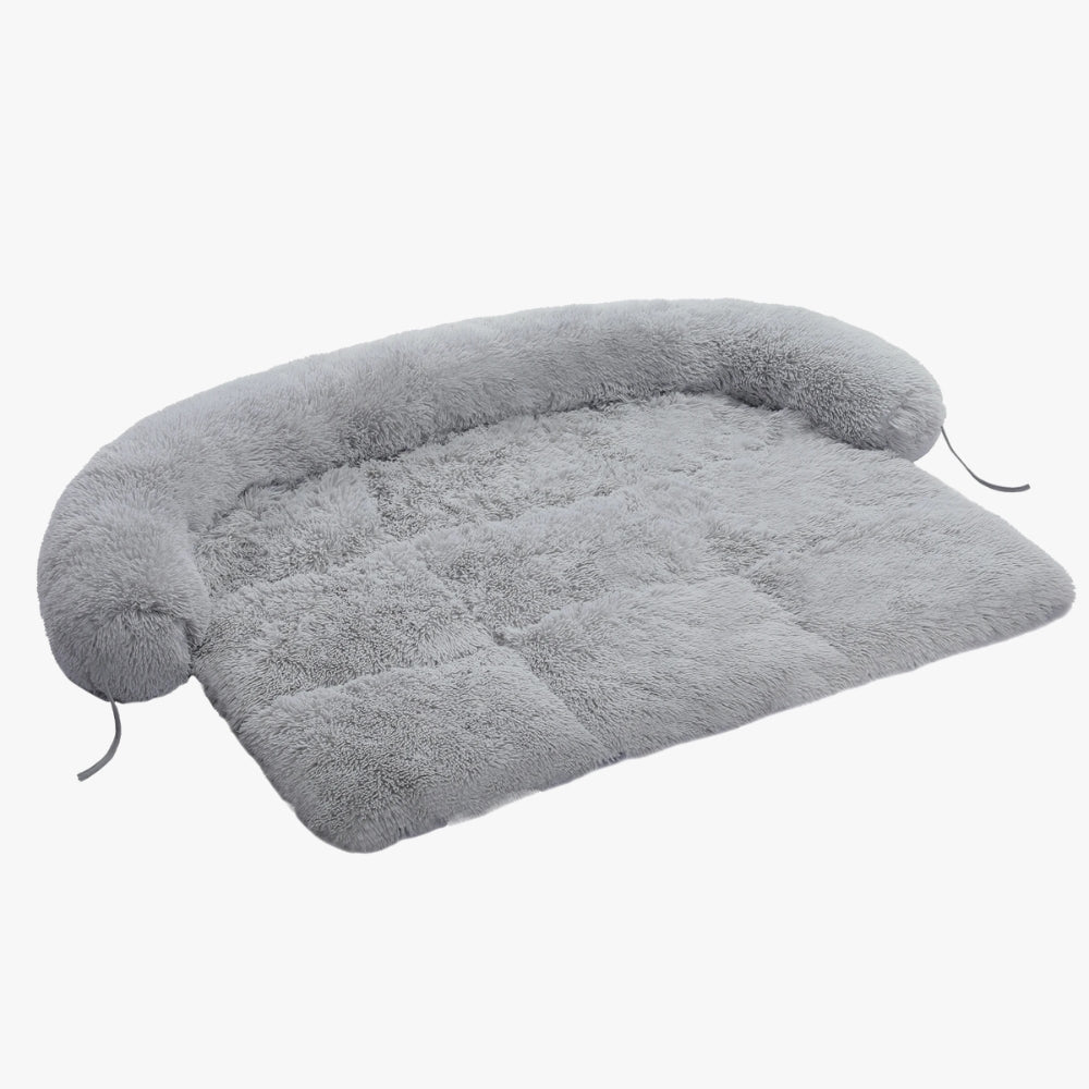 protection-de-canape-pour-chien-fourrure-gris-clair-sol