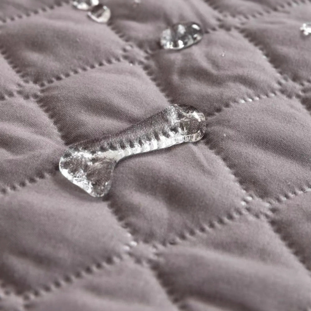 protection-de-lit-pour-chien-gris-waterproof