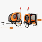 remorque-de-velo-pour-chien-orange-dimensions