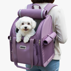 sac-a-dos-de-transport-pour-chien-violet-marche