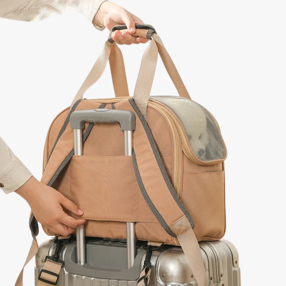 sac-de-transport-pour-chien-multifonction-beige-dos
