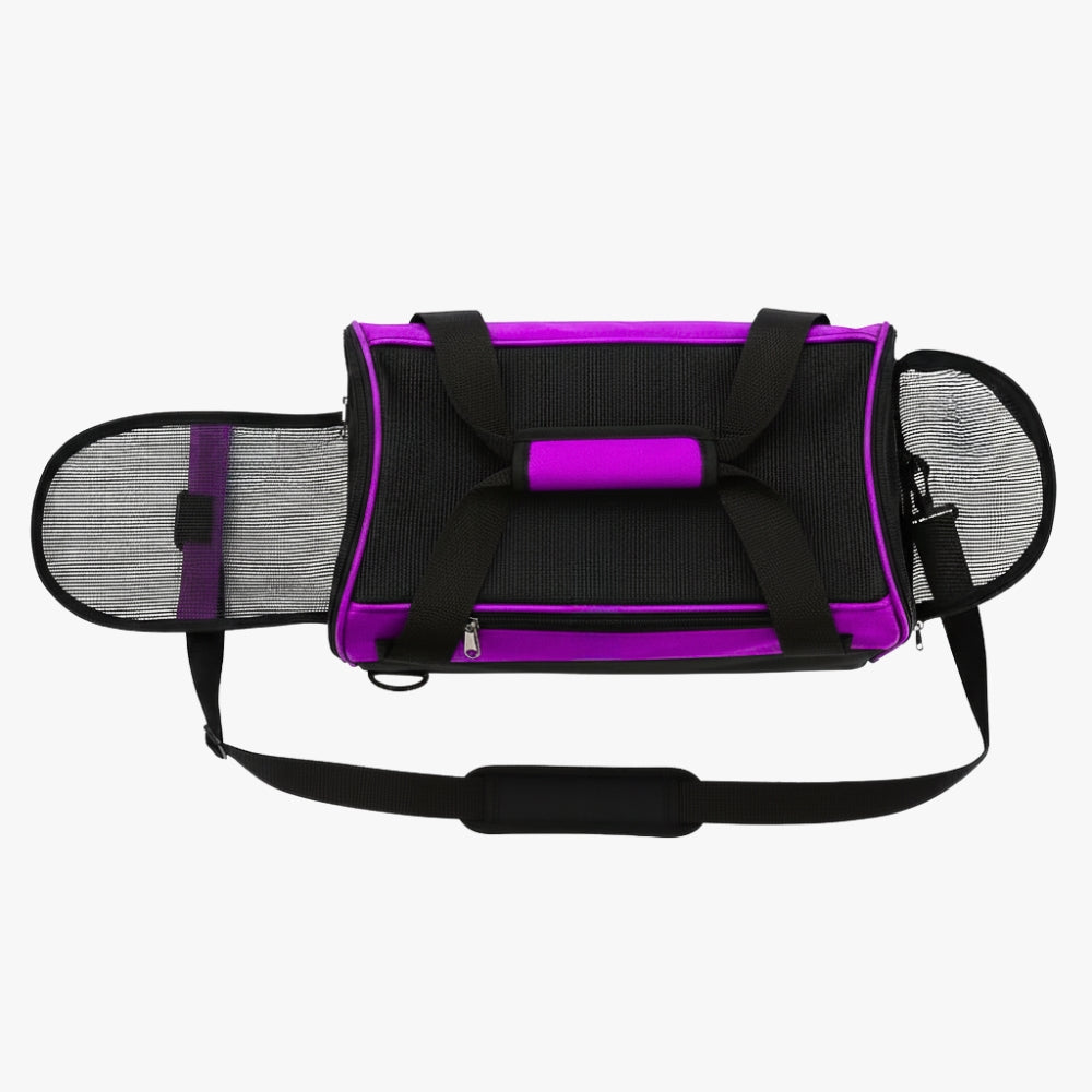 sac-de-transport-pour-chien-violet-dessus