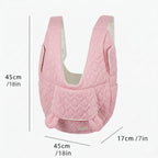 sac-de-transport-ventral-pour-petit-chien-rose-dimensions