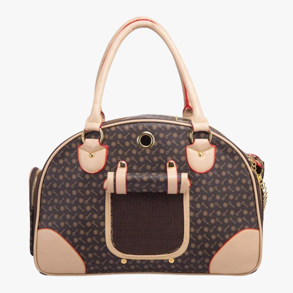 sac-main-pour-chien-motifs-marron