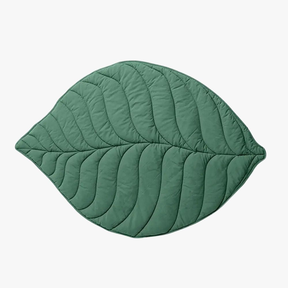 tapis-feuille-pour-chien-vert