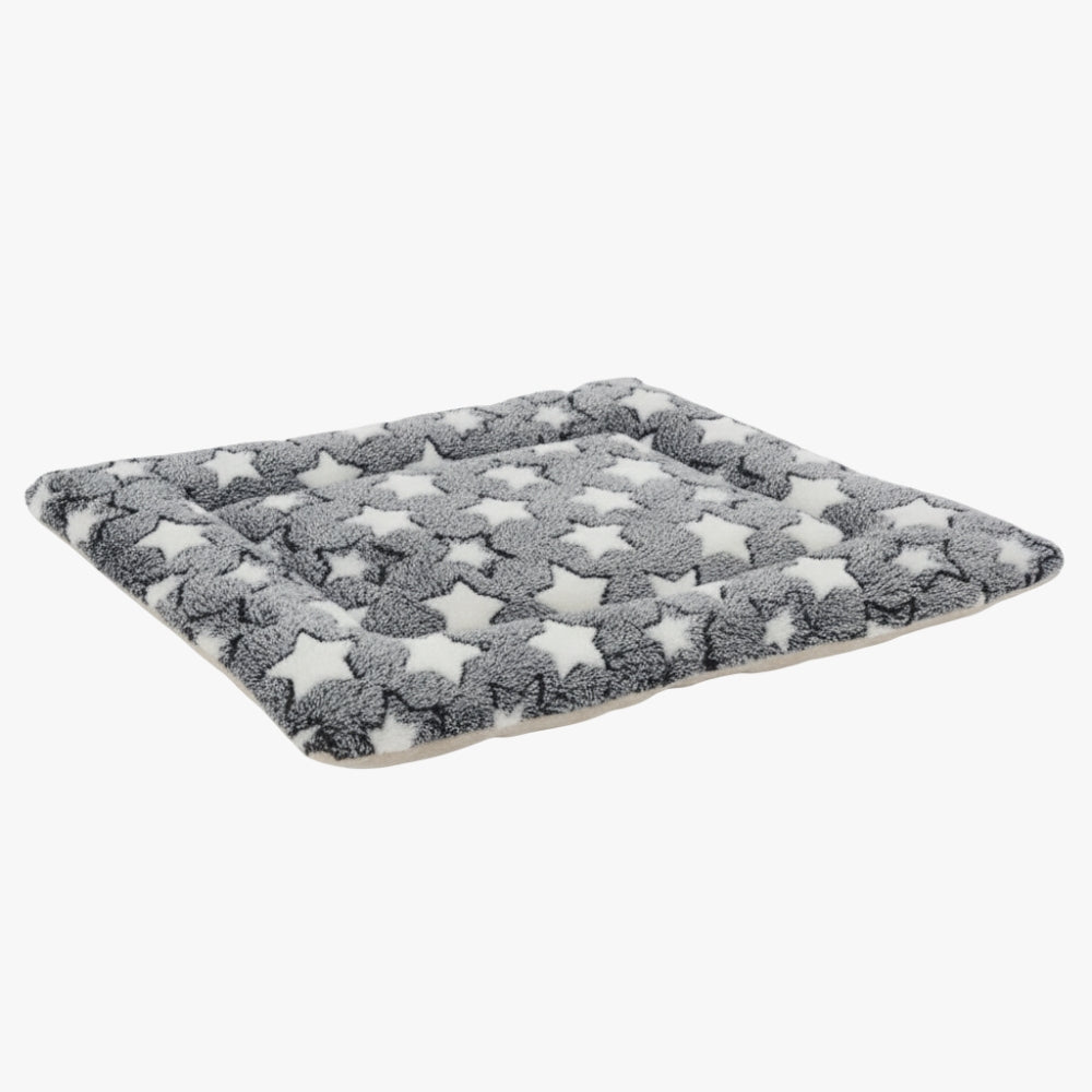 tapis-pour-chien-doux-gris-avec-etoiles-angle