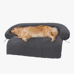 tapis-pour-chien-doux-noir-avec-rebord