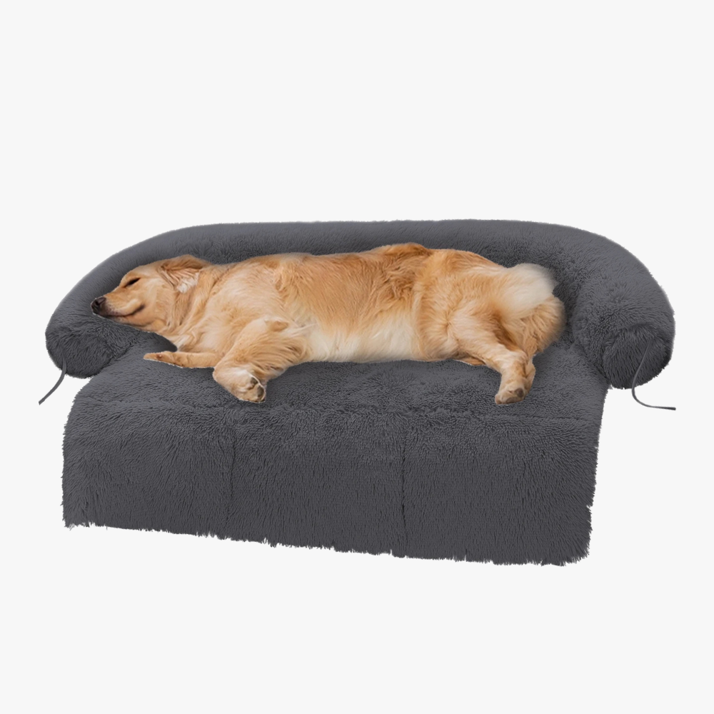 tapis-pour-chien-doux-noir-avec-rebord