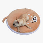 tapis-pour-chien-rond-avec-couverture-dessus-ferme