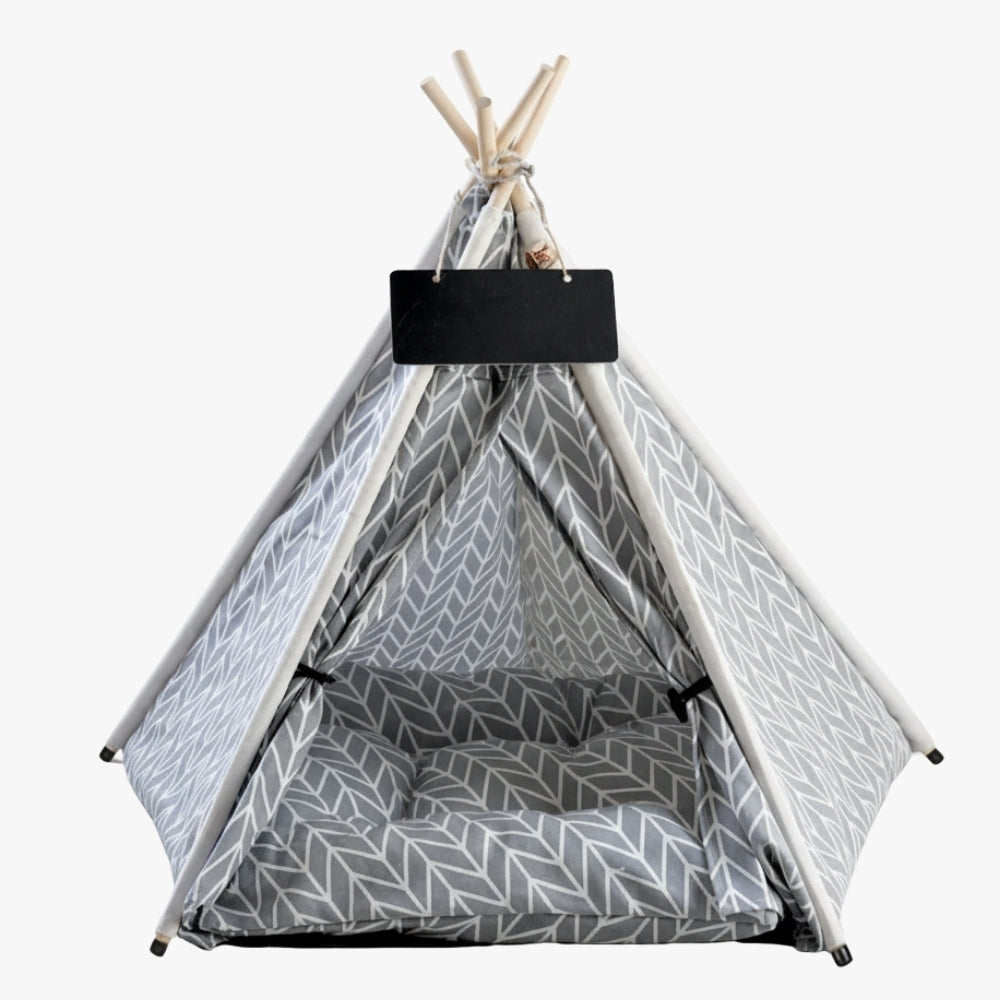 tipi-pour-chien-gris-face
