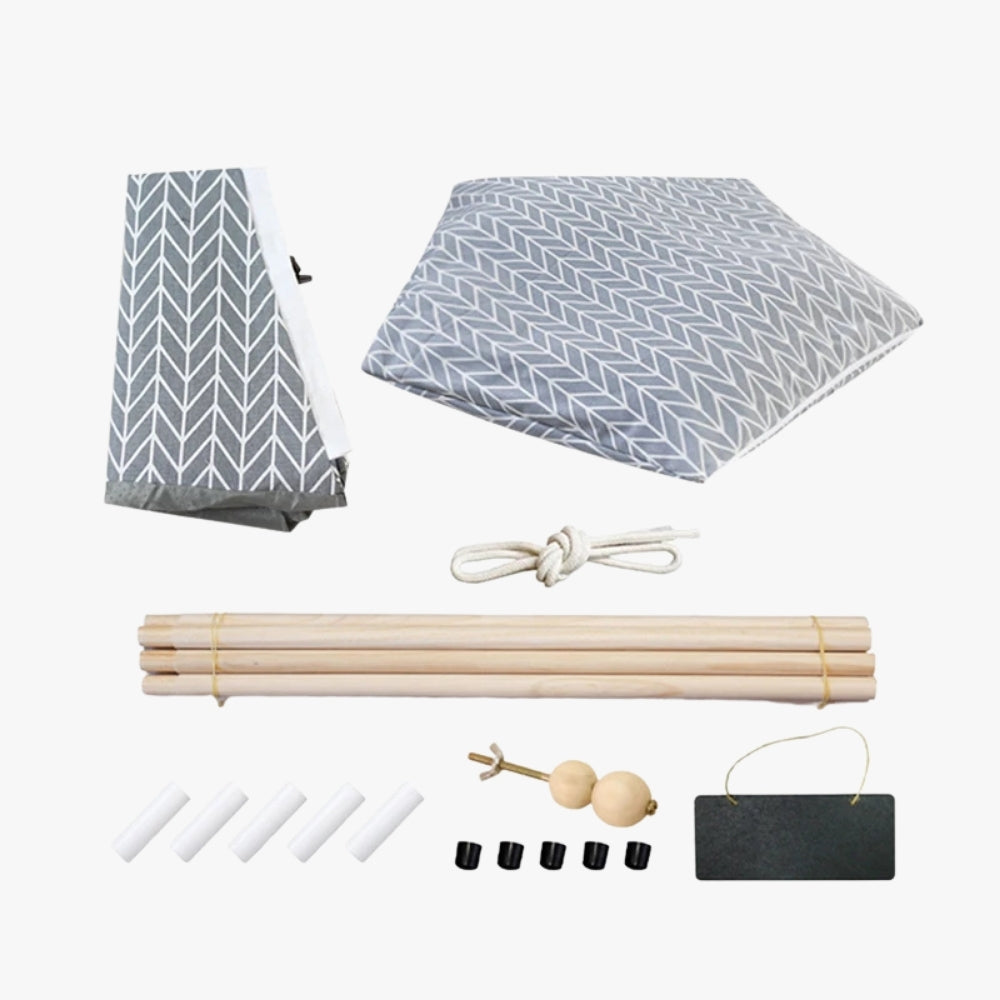 tipi-pour-chien-gris-kit