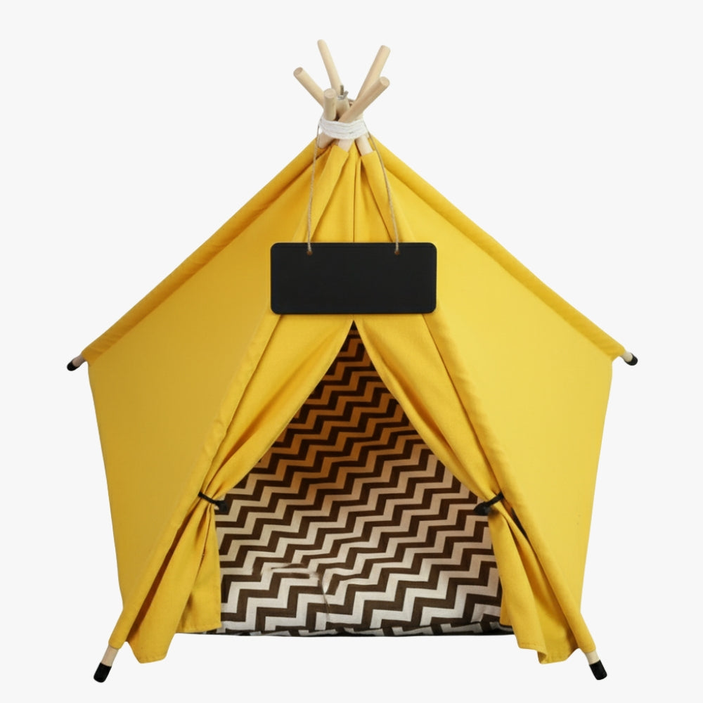 tipi-pour-chien-jaune-haut